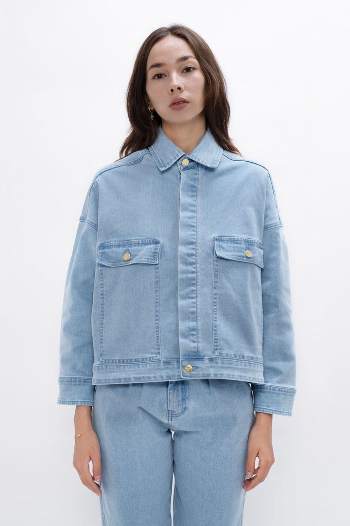 Arizona PHX Denim Jacket In Sky