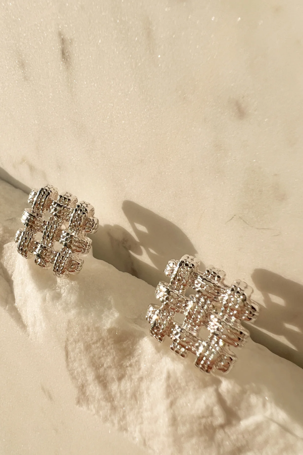 Eos Silver Earrings