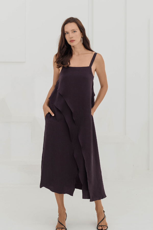 Alex Dress In Plum