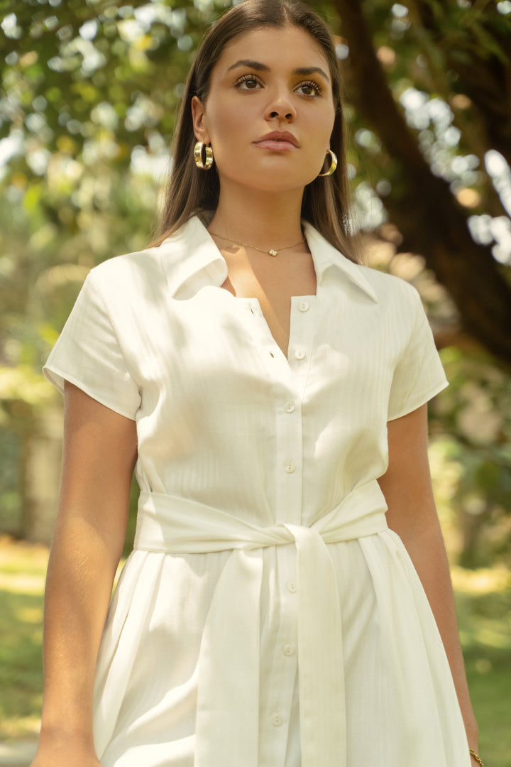 Banyan Dress In Ivory