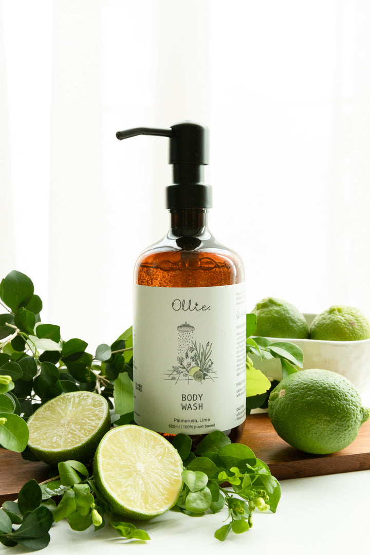 Body Wash In Palmarosa & Lime