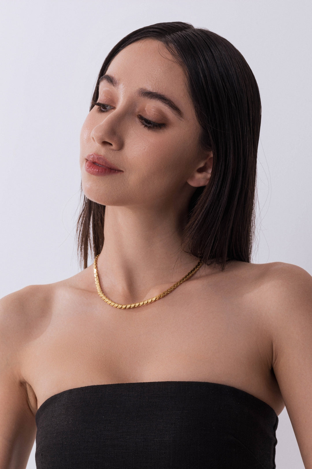 New York State Of Mind Necklace In Gold