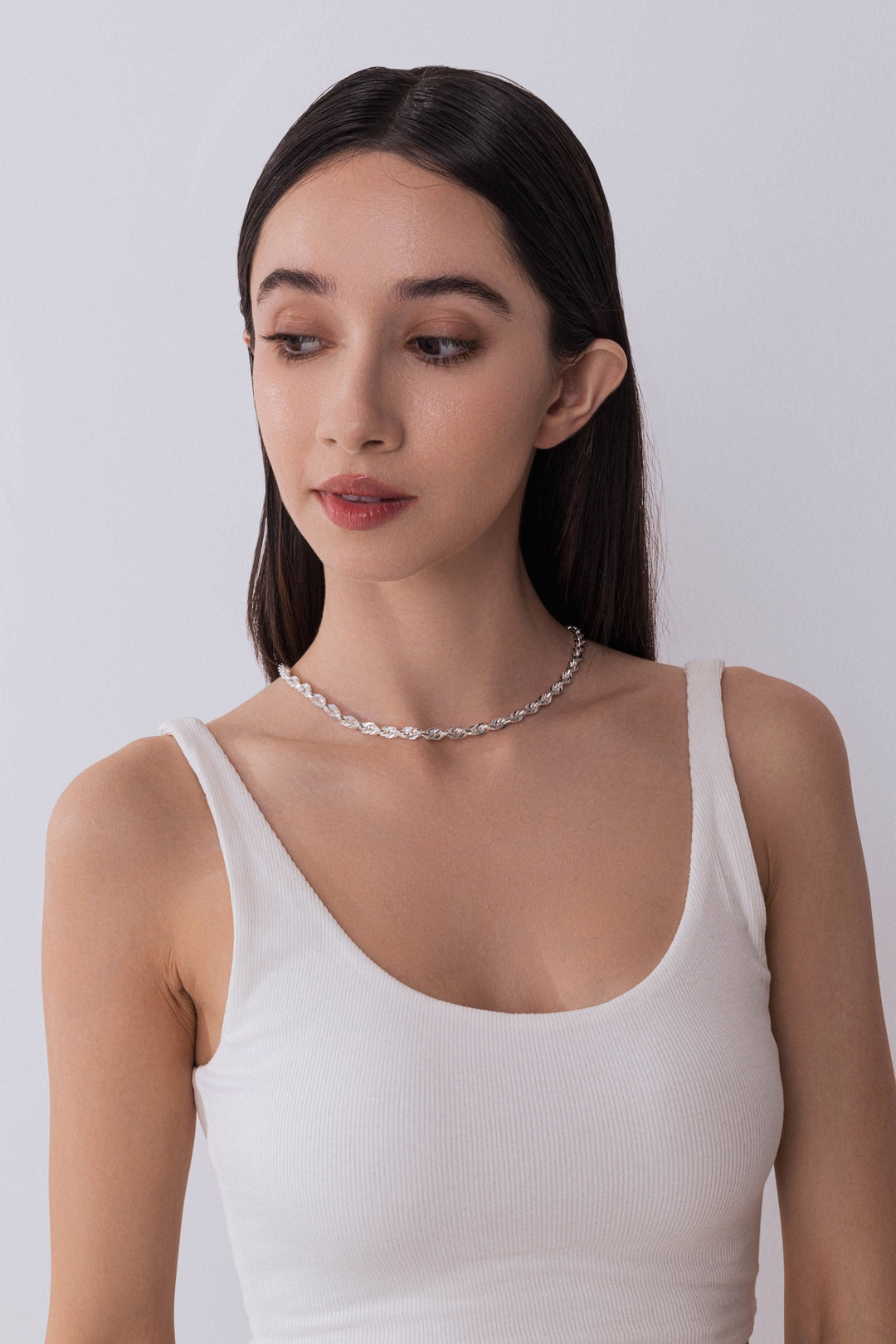 Welcome To Your Life Necklace In Silver