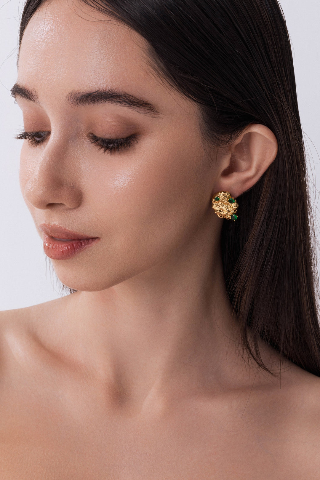 Starship Earrings In Gold