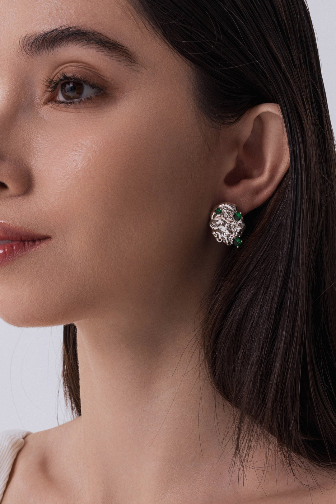 Starship Earrings In Silver