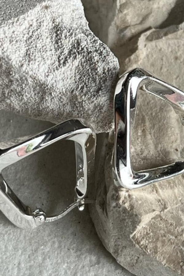 Brandy Silver Earrings