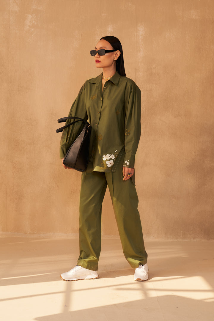 Leafy begginngs Organic Cotton trousers