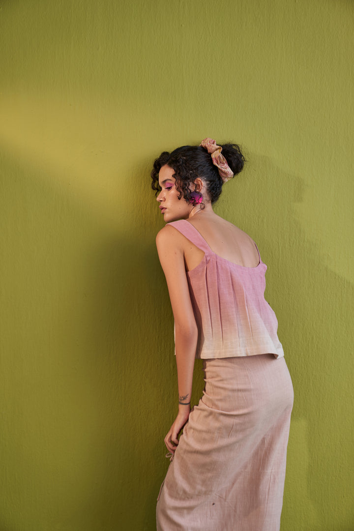 Pink Paradise Organic Cotton Crop Top