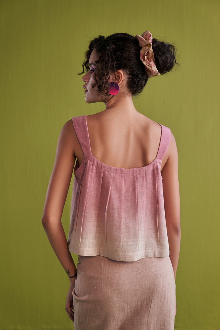 Pink Paradise Organic Cotton Crop Top