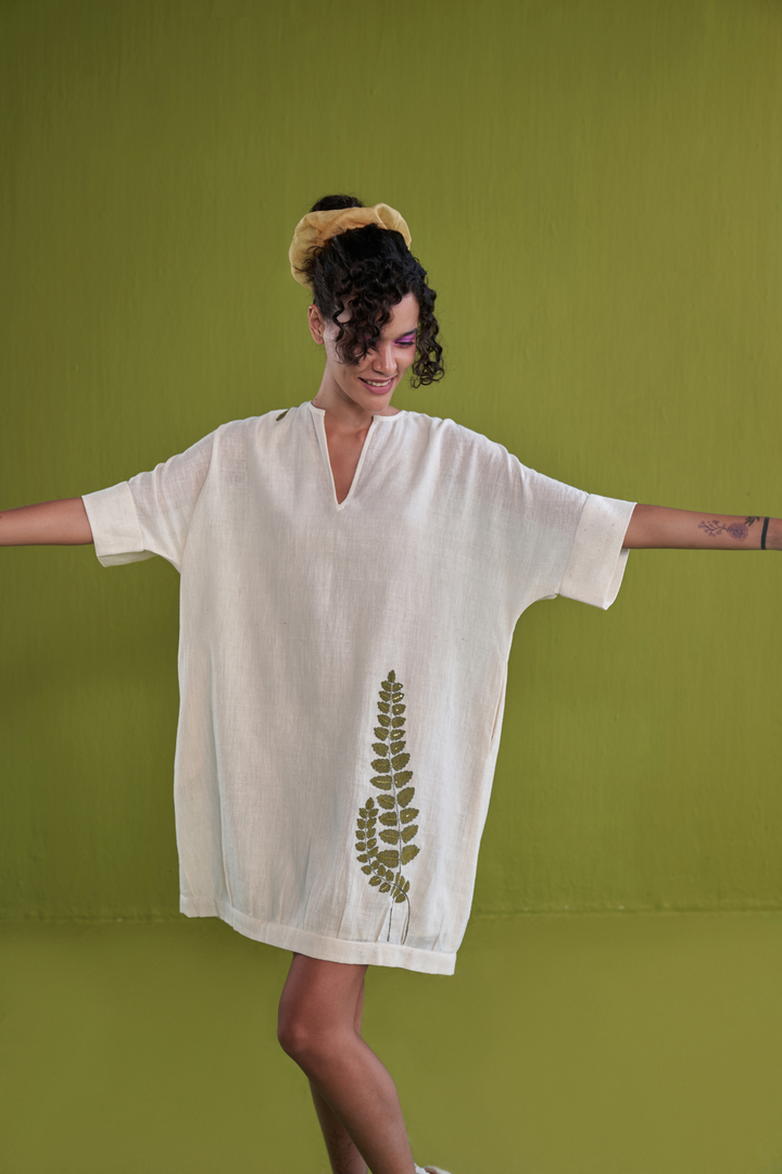 The Everyday Fern Organic Cotton Dress