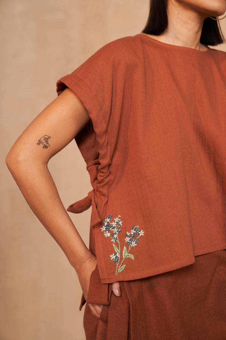 Wildflower Bloom Organic Cotton Top