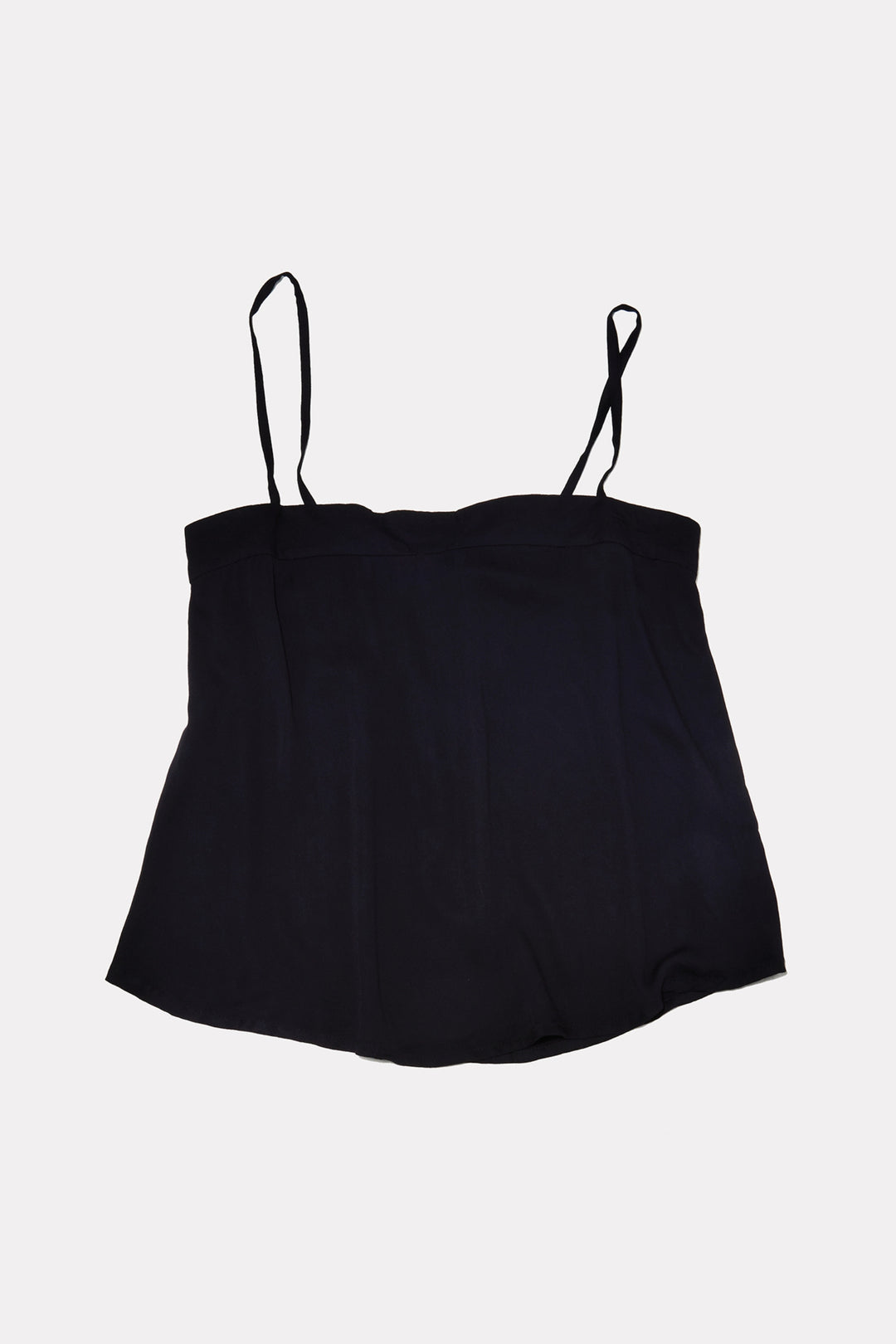 Claris Satin Viscose Cami In Black
