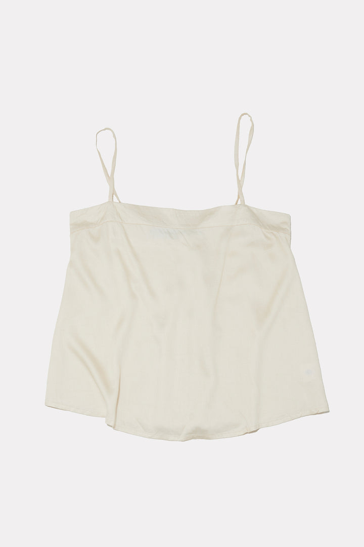 Claris Satin Viscose Cami In Cream