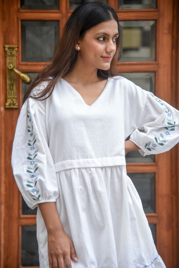 Diya White Dress