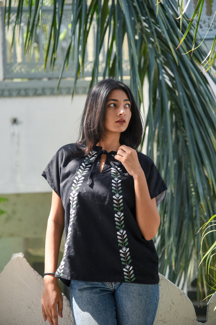 Raisa Top In Black