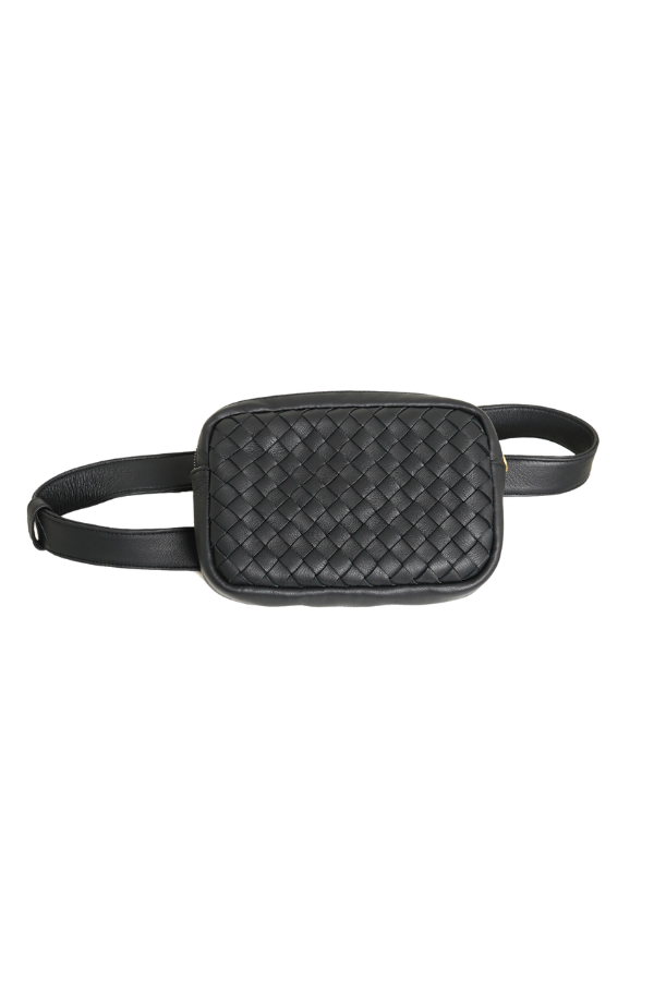 Kmana Marengo Belt Bag in Black. Available online at ZERRIN.