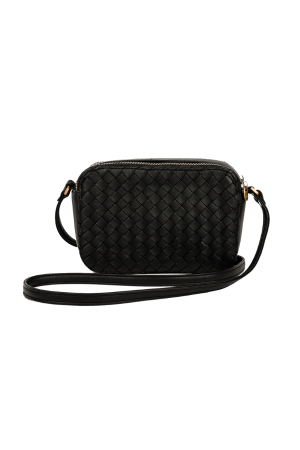 Kmana Amelia Cross Body Bag in Black. Available on ZERRIN.