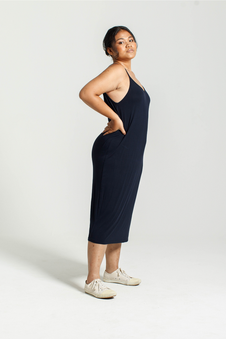 Singlet Dress in Black