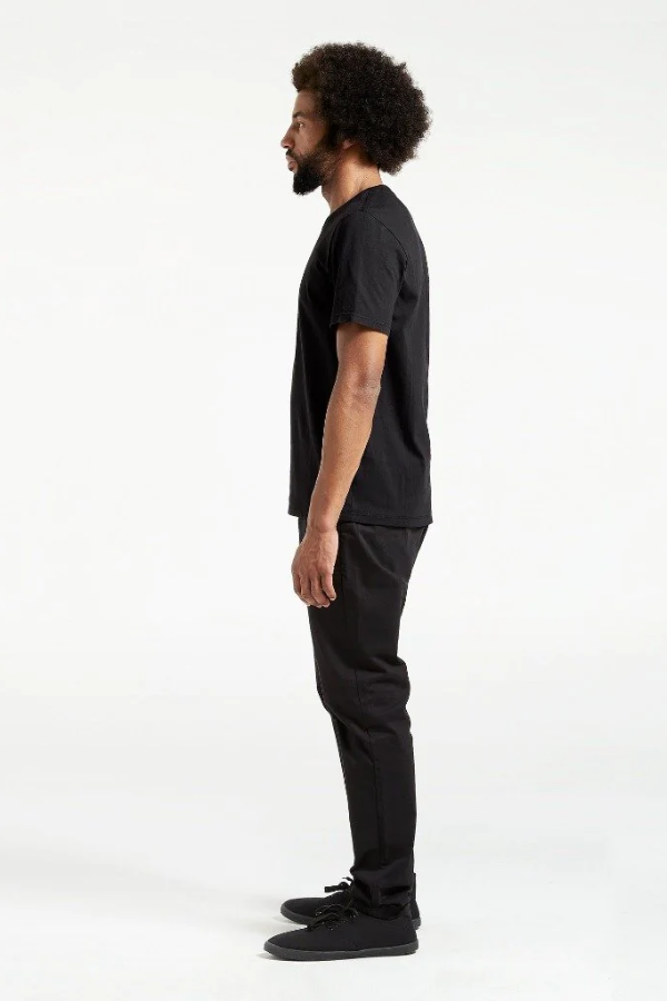Crew T-shirt in Black