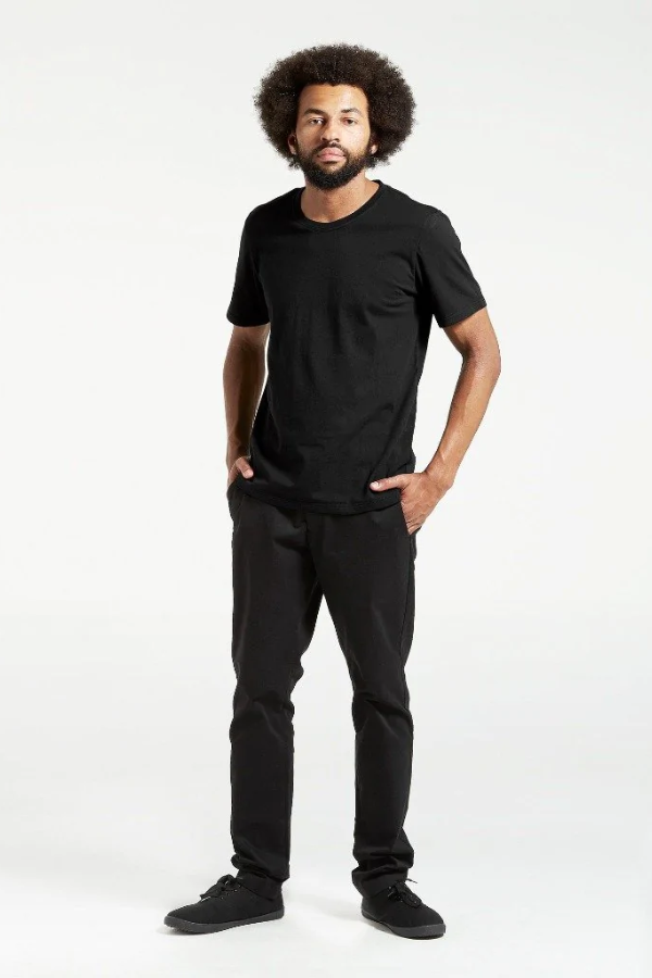 Crew T-shirt in Black