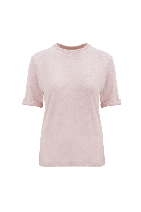 Towel Boy Tee in Blush