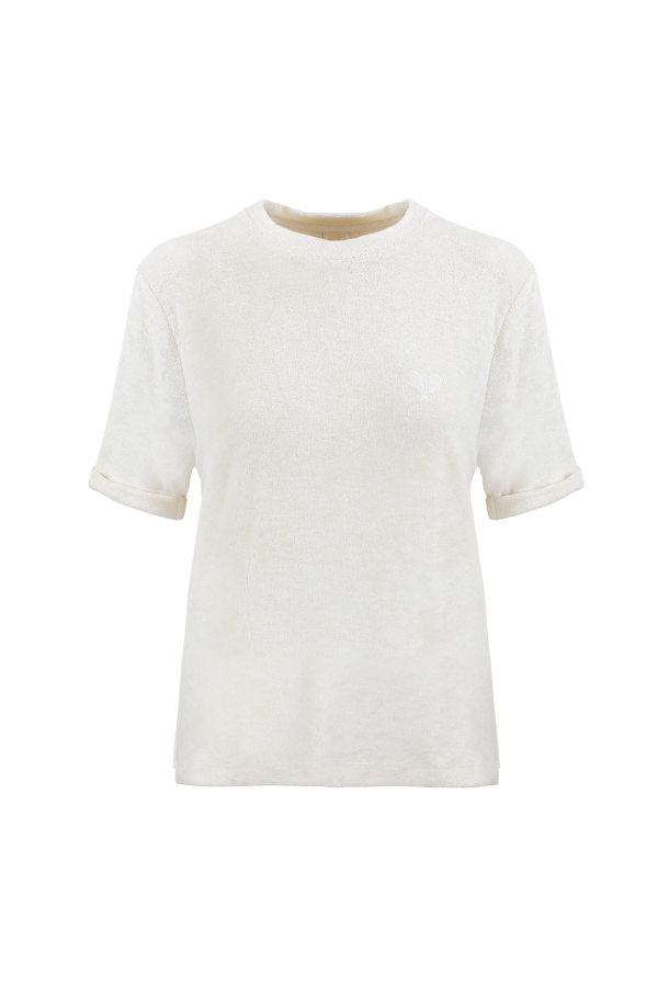 Towel Boy Tee in White