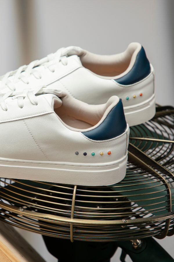 Avril Leather Trainers