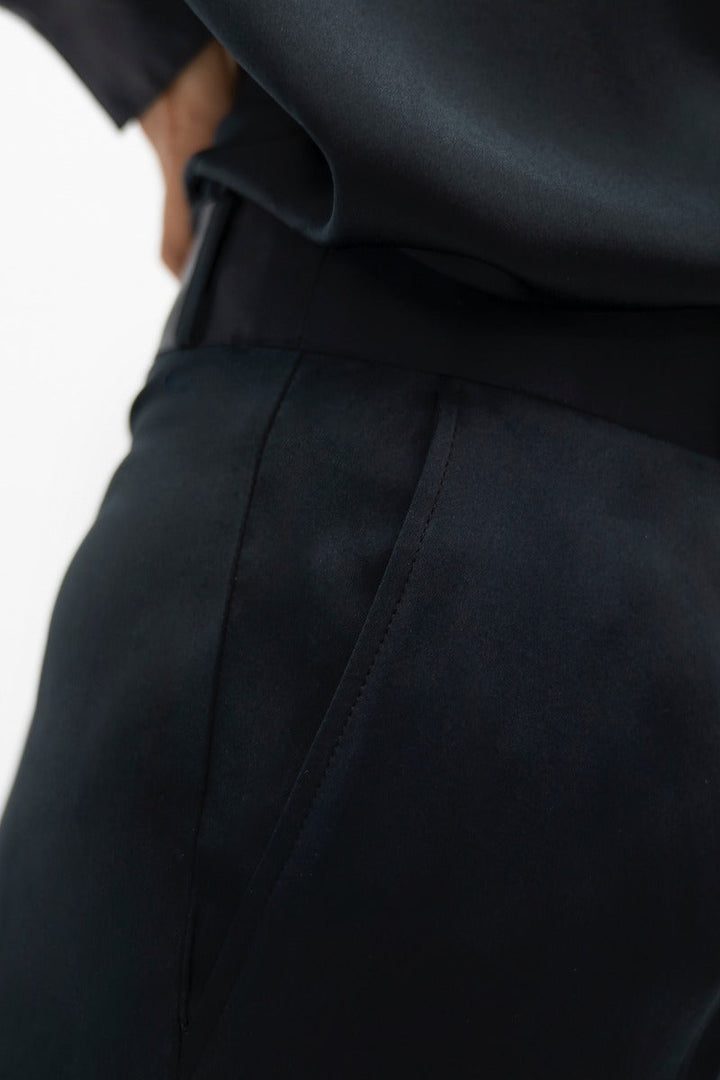 Branson BKG Wide Leg Pants In Black