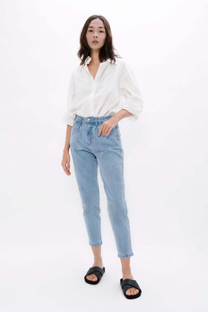 California LAX Barrel Jeans In Sky