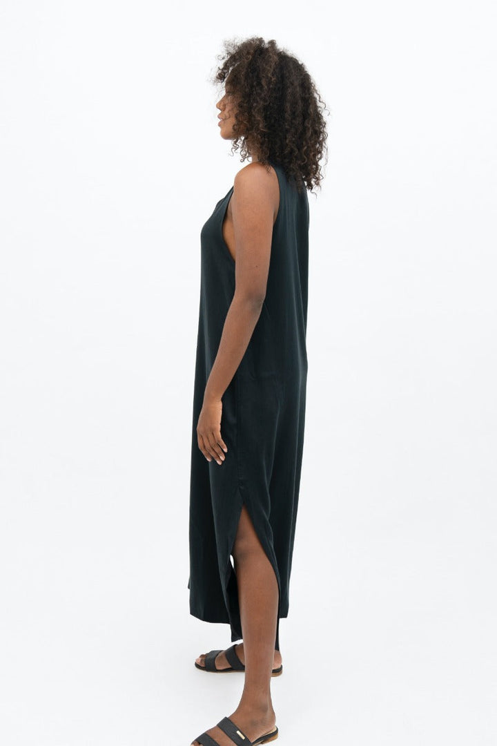 Capri Maxi Dress In Licorice
