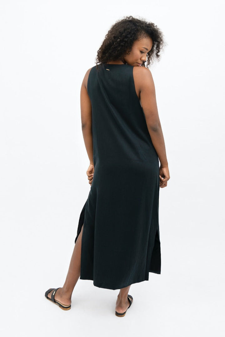 Capri Maxi Dress In Licorice