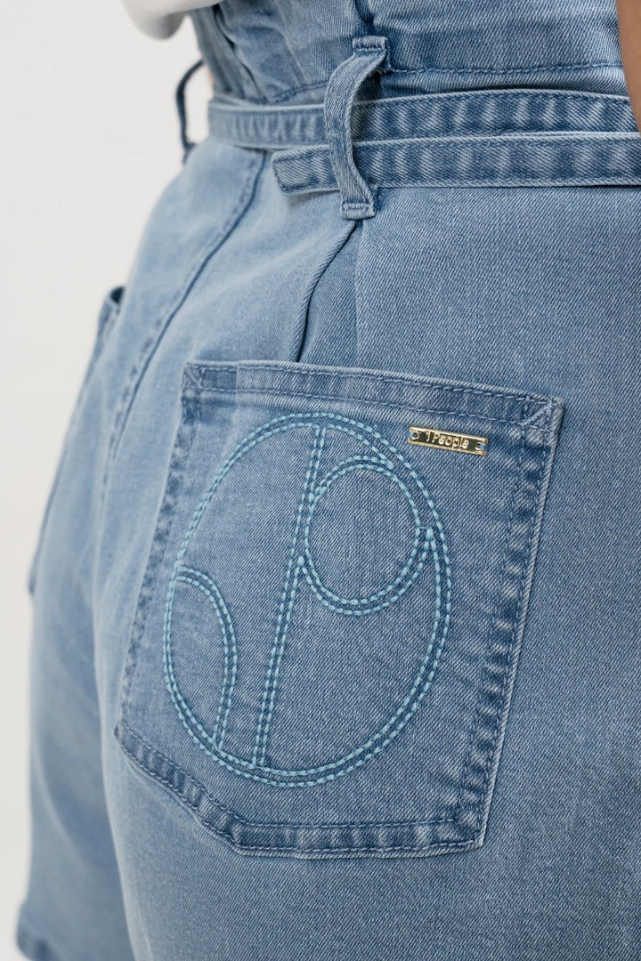 Montana BIL Denim Shorts In Sky