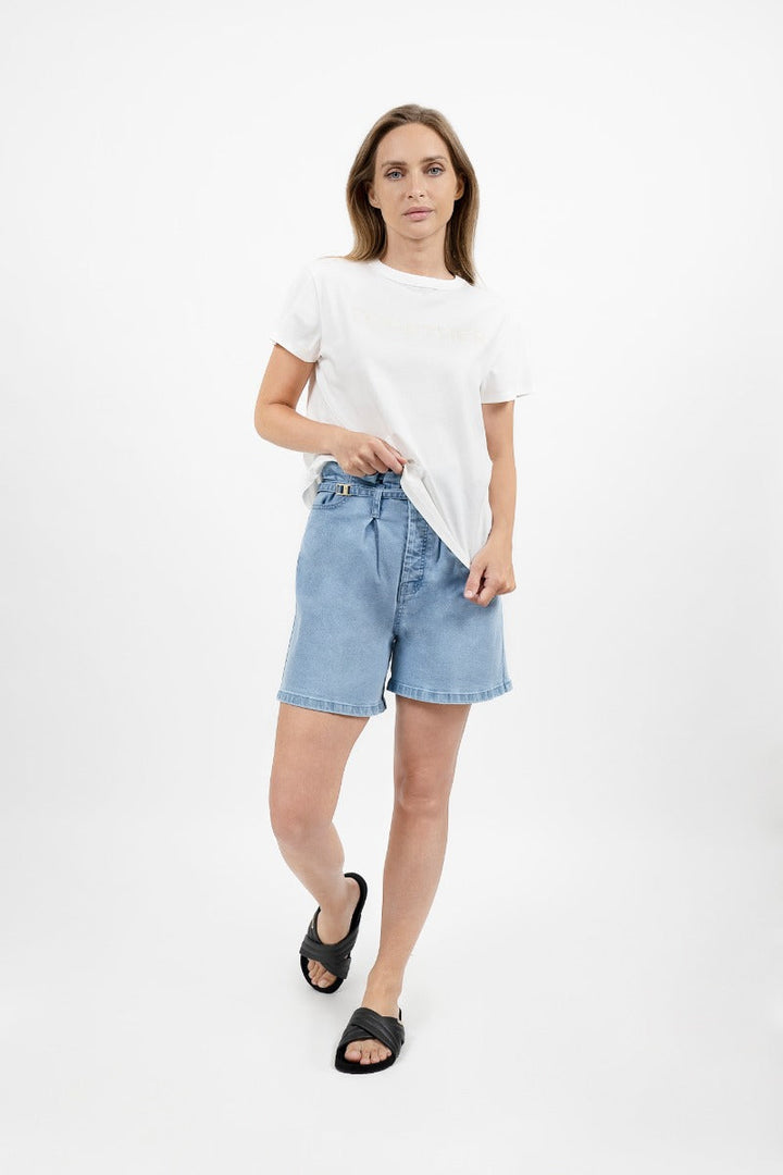 Montana BIL Denim Shorts In Sky