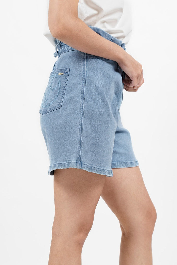 Montana BIL Denim Shorts In Sky