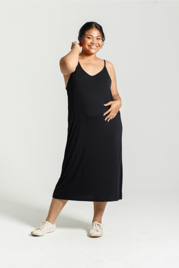 Singlet Dress in Black