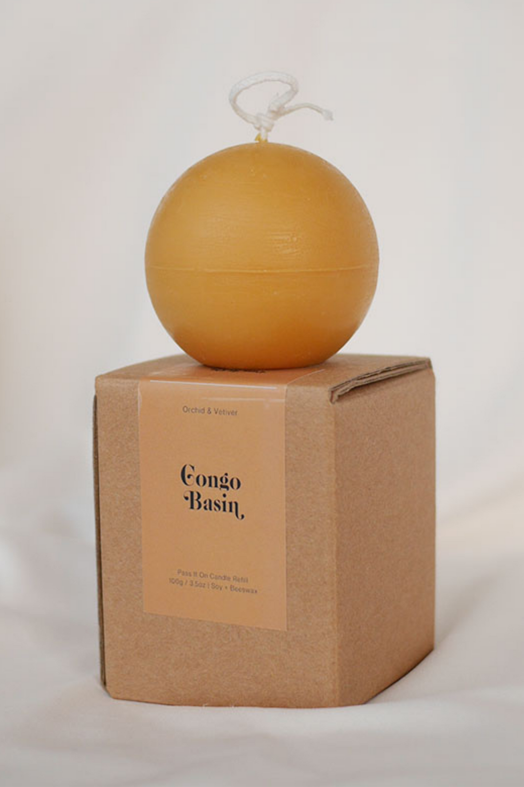 Pass It On Candle Refill in Congo Basin (Orchid & Vetiver), available on ZERRIN