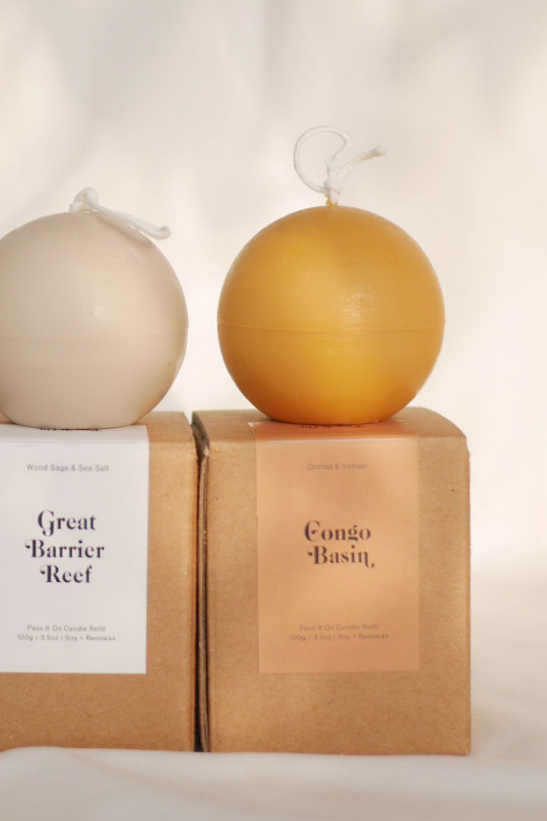Pass It On Candle Refill in Congo Basin (Orchid & Vetiver), available on ZERRIN