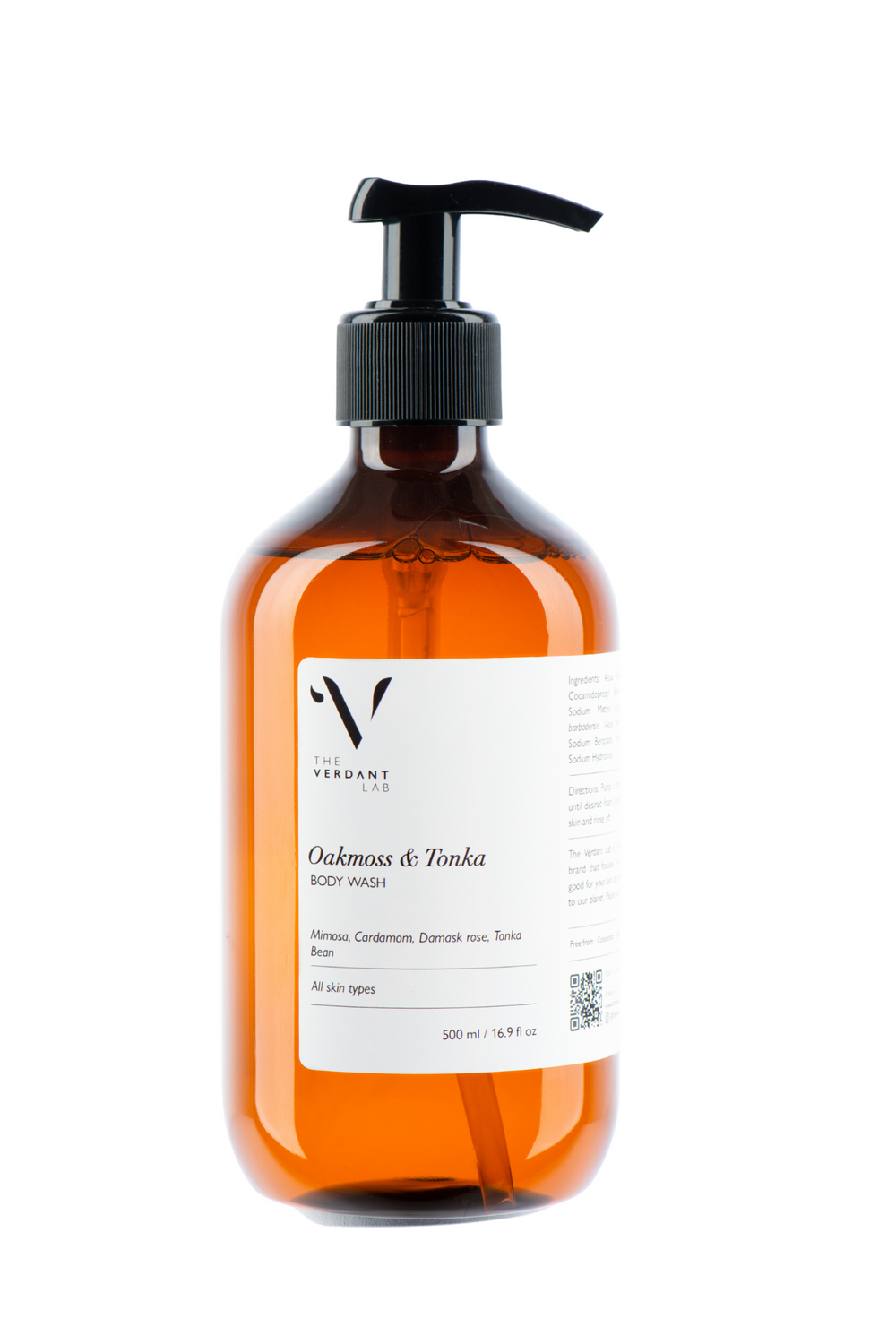 The Verdant Lab Body Wash in Oakmoss & Tonka, available on ZERRIN