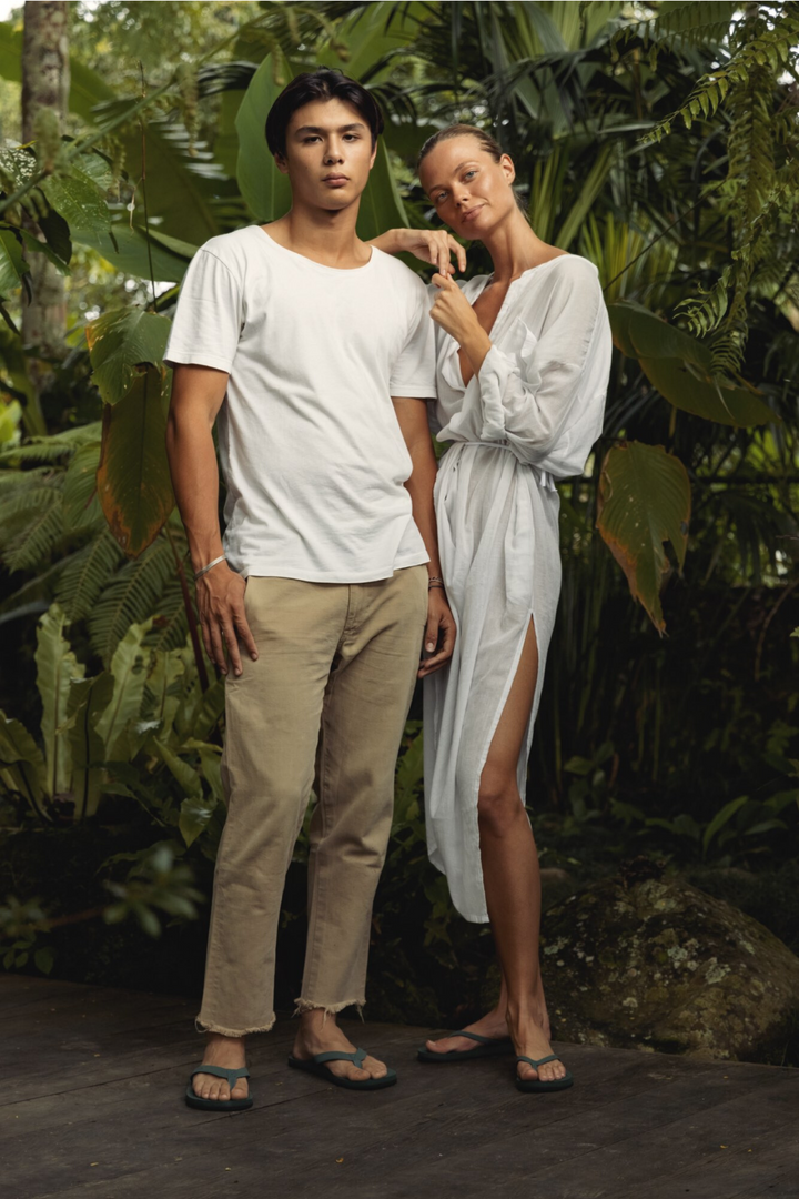 Indosole Women’s ESSNTLS Flip Flops in Leaf, available on ZERRIN with free Singapore shipping