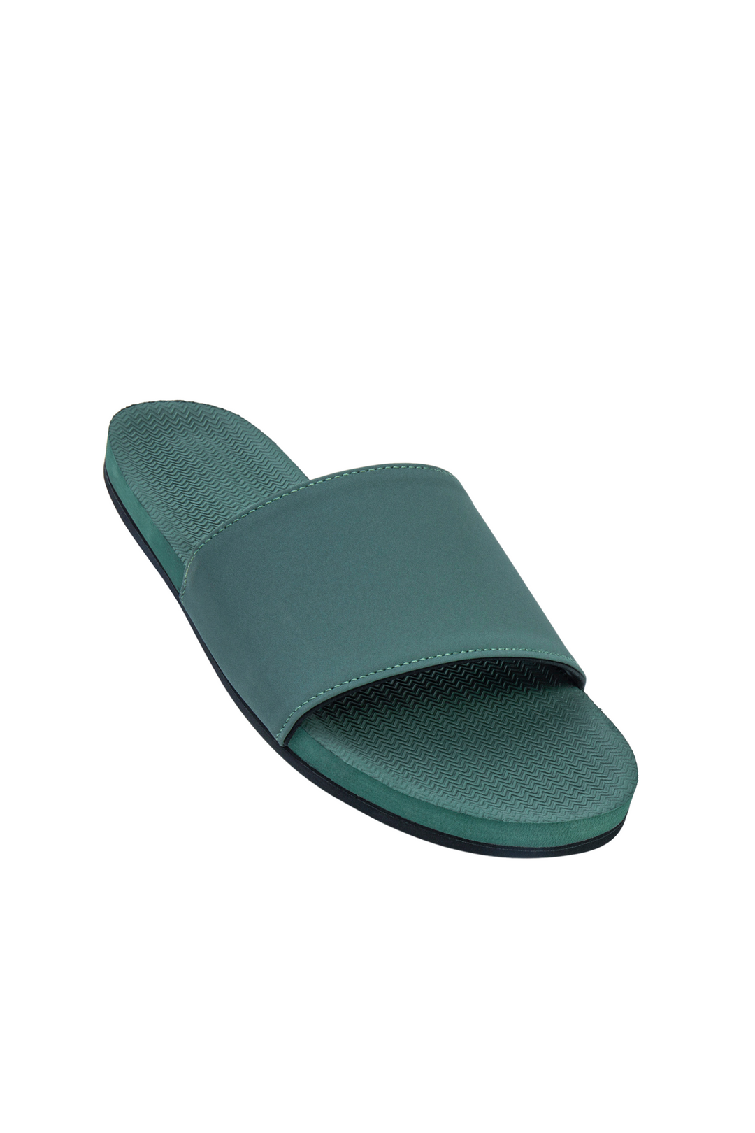 Indosole Women’s ESSNTLS Slides in Leaf, available on ZERRIN with free Singapore shipping