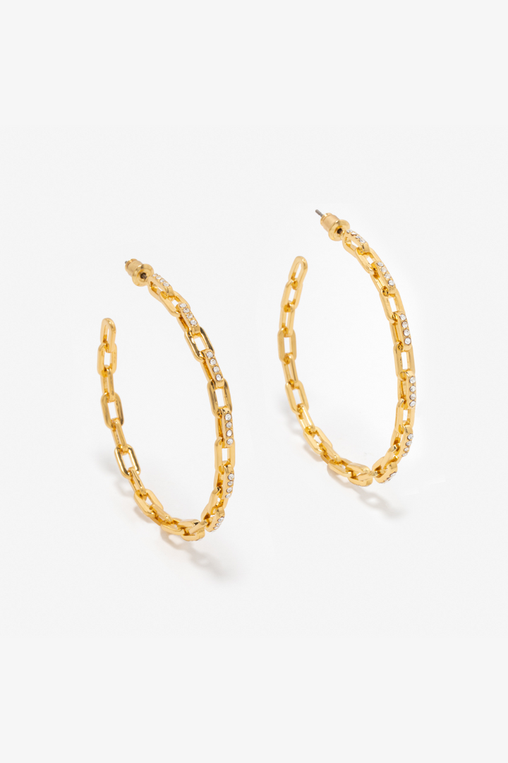 Delia Hoop Earrings
