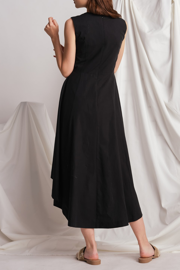 Lily & Lou Alicia Dress in Black, available in ZERRIN