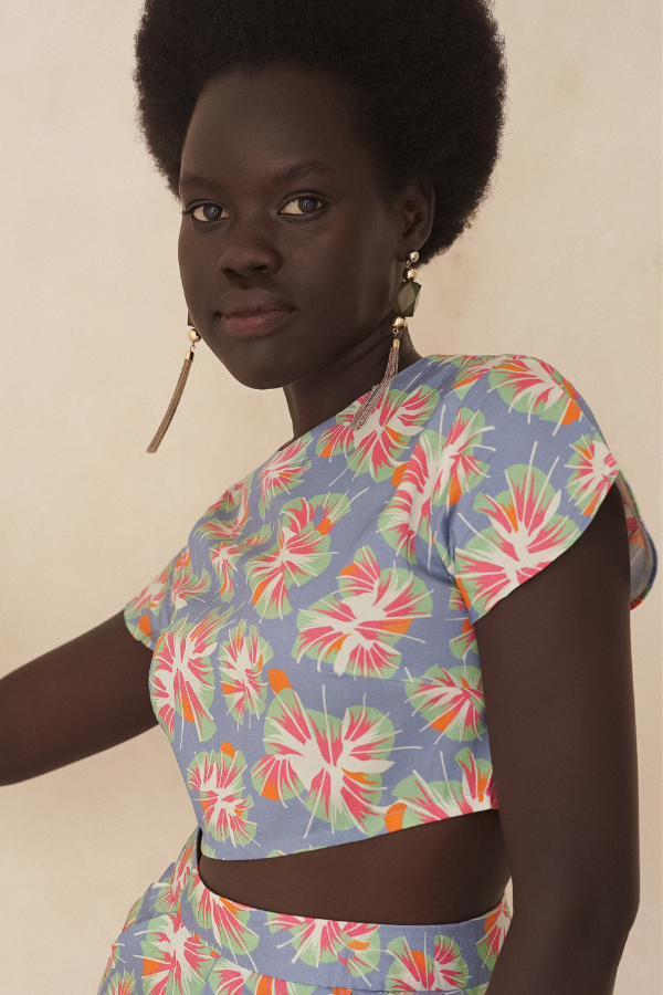 Aquaflora Rumi Crop Top