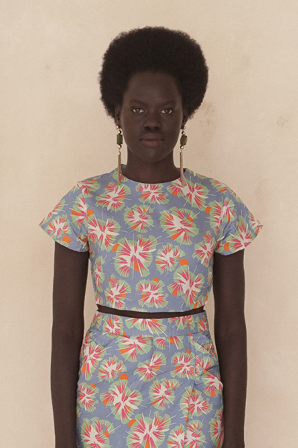 Aquaflora Rumi Crop Top