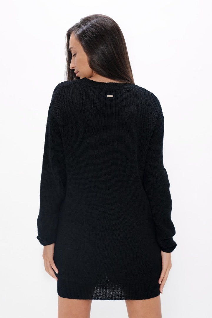 Salzburg SZG Cocoon Cardigan In Licorice