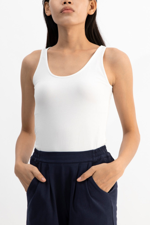 Shape Tank in White