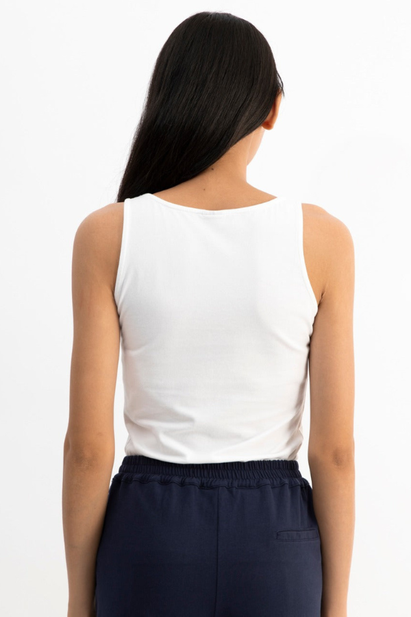 Shape Tank in White