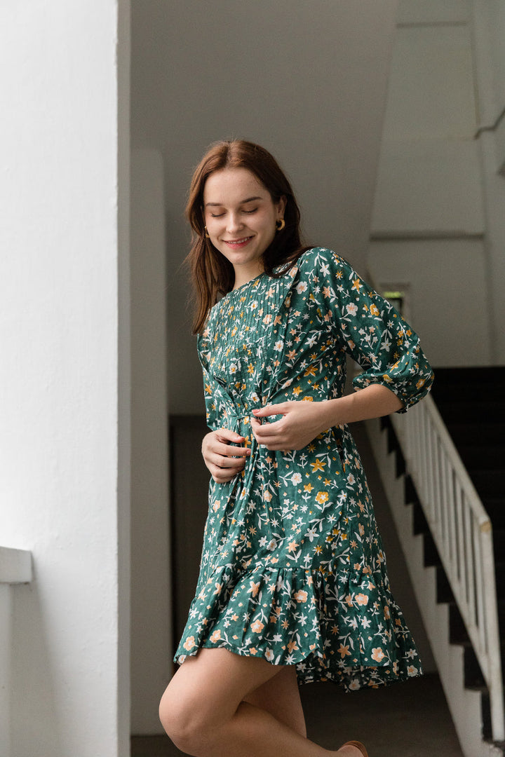 Sita Dress in Green
