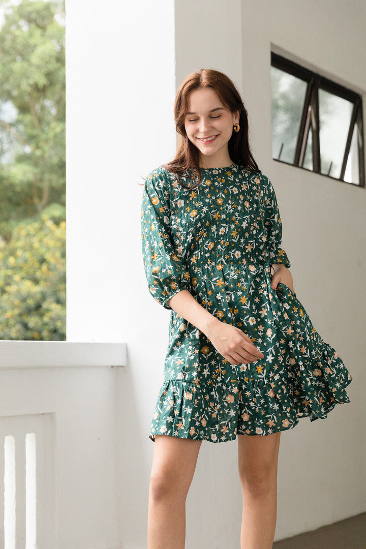 Sita Dress in Green