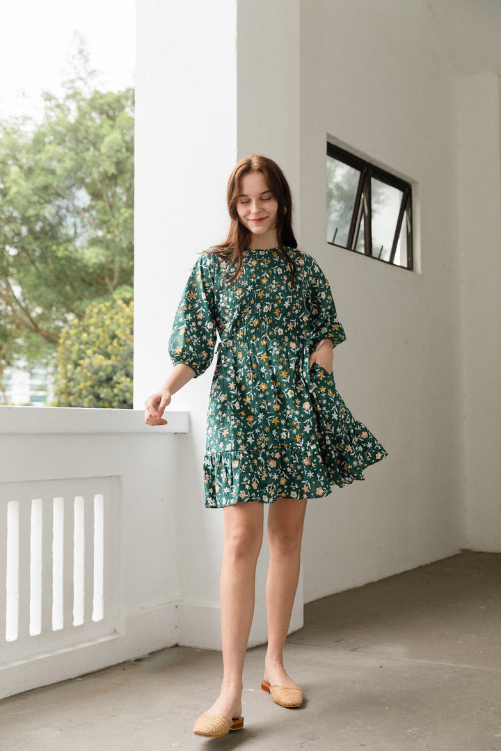 Sita Dress in Green